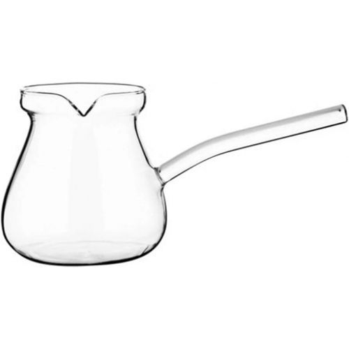  [아마존베스트]SWEET HOME Turkish Coffee Pot Borosilicate Glass, Stovetop Tea Maker, Jazzva Cezve Briki, Healthy and Extremely Heat Resistant Milk Warmer, Hot Chocolate Maker, Butter Melting Pot