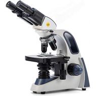 [아마존 핫딜] [아마존핫딜]SWIFT Swift SW380B 40X-2500X Magnification, Siedentopf Head, Research-Grade Binocular Compound Lab Microscope with Wide-Field 10X and 25X Eyepieces, Mechanical Stage, Abbe Condenser, Ult