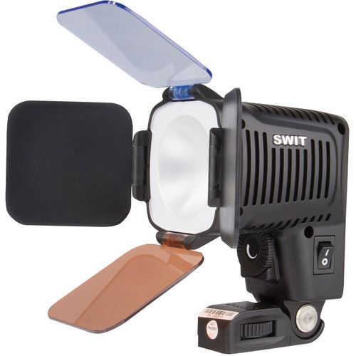  SWIT S-2041U Chip-Array LED On-Camera Light with Sony BP-U60/U30 Battery Plate