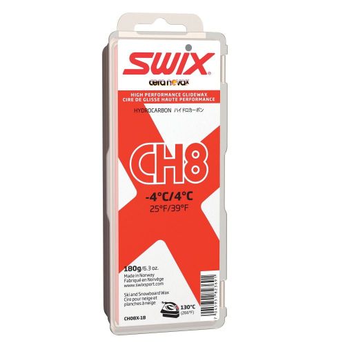  Swix CH8 SWIX Hydrocarbon Ski Snowboard Wax CH08X-18 180g