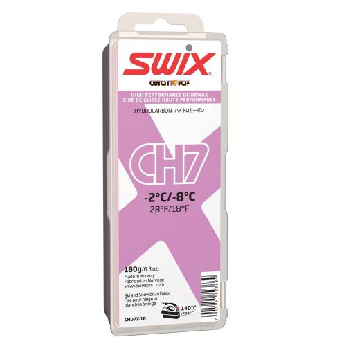  Swix CH7 SWIX Hydrocarbon Ski Snowboard Wax CH07X-18 180g