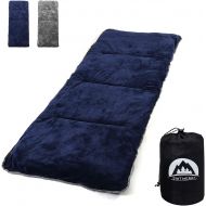 SWTMERRY Sleeping Cot Pads (75 x 29) with Elastic Straps Portable for Outdoor & Hiking, Cotton Soft Thick Camping Cot Pad,Waterproof - Grey & NavyBlue