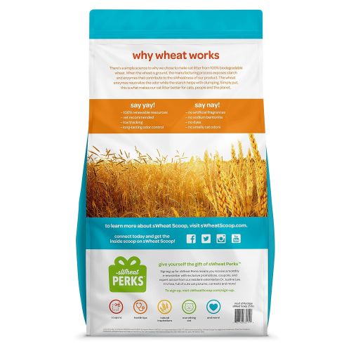  SWheat Scoop sWheat Scoop Fast-Clumping All-Natural Cat Litter