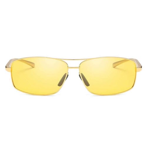  SX Aluminum-Magnesium Polarized Night Vision Goggles Mens Tide Sports Riding Mirror Night Driving Glasses