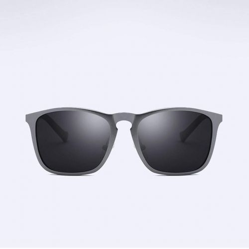  SX Aluminum-Magnesium Mens and Womens Polarized Sunglasses, Fashion Trend High-end Driving Glasses (Color : Gun Frame)