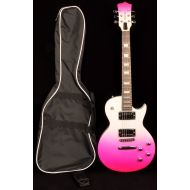 SX GE Rose 2K PKB Pink Electric Guitar 78 Size with Bag and Strap