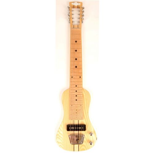  SX LAP 8 NAT 8 String Lap Steel Guitar wFree Detachable Stand & Bag