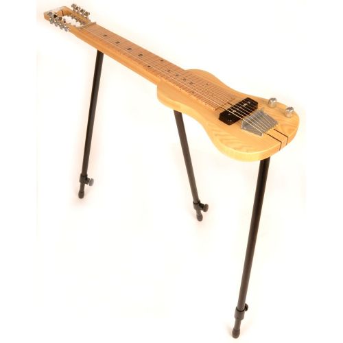  SX LAP 8 NAT 8 String Lap Steel Guitar wFree Detachable Stand & Bag