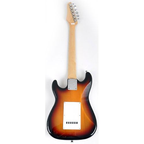 SX RST 12 3TS 12 Size Short Scale Sunburst Guitar Package with Amp, Carry Bag and Instructional Video