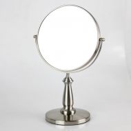 SXHDMY-Makeup mirror Desktop Mirror Double-Sided Magnifying Mirror European Beauty Mirror Table Mirror