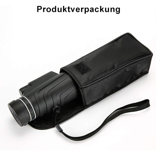  [아마존베스트]SXMY Monocular Telescope, 50 x 52 Telescope with Smartphone Adapter Tripod Ultra HD Multi-Coated Waterproof BAK4 Prism for Wildlife Bird Watching Camping Travelers