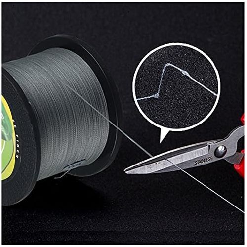  [아마존베스트]SXSHUN 1000 Metre Fishing Line 4 Way Premium PE Braided Line Fishing Line Super Braided Grey