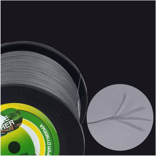  [아마존베스트]SXSHUN 1000 Metre Fishing Line 4 Way Premium PE Braided Line Fishing Line Super Braided Grey