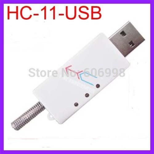  SYEX 5pcslot HC-11-USB In Line 433MHz Wireless Serial Port CC1101 Long Distance PC End Module
