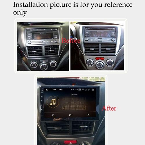  SYGAV Car Radio for 2013-2016 Subaru Forester Stereo GPS Navigation 9 Inch Touch Screen Android 8.0 Head Unit