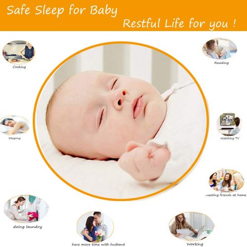  SYITCUN Baby Hammock for Crib Mimics Womb Newborn Bassinet Strong Material Upgraded Safety Measures...