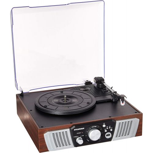  Unknown Sylvania SRC831 3-Speed Turntable with Built-in Speakers, and USB encoding