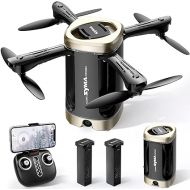 Mini Drone with Camera for Kids Adults, Syma 1080P FPV Camera Drone Foldable Quadcopter with Altitude Hold, Headless Mode, One Key Start, 24 mins Flight Time, Gifts for Boys Girls