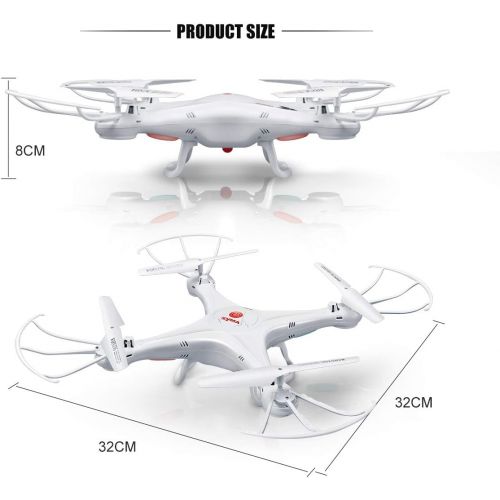 시마 [아마존핫딜][아마존 핫딜] SYMA DoDoeleph X5A-1 RC Headless Quadcopter Toys RTF 2.4Ghz 6-Axis Gyro Drone Without Camera Includes Bonus Battery