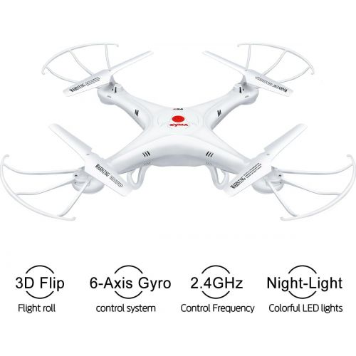 시마 [아마존핫딜][아마존 핫딜] SYMA DoDoeleph X5A-1 RC Headless Quadcopter Toys RTF 2.4Ghz 6-Axis Gyro Drone Without Camera Includes Bonus Battery