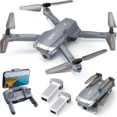 시마 SYMA X500 4K Drone with UHD Camera for Adults, Easy GPS Quadcopter for Beginner with 56mins Flight Time, Brush Motor, 5GHz FPV Transmission, Auto Return Home, Follow Me, Light Posi