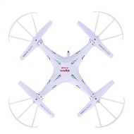 Syma X5SW FPV Explorers2 2.4Ghz 4CH 6-Axis Gyro RC Headless Quadcopter Drone UFO with 3MP HD Wifi Camera (White)