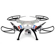 SYMA Syma X8G Headless 2.4Ghz 4CH RC Quadcopter with 8MP HD Camera (Silver)