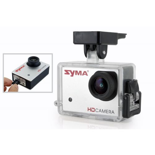 시마 SYMA Syma X8G Headless 2.4Ghz 4CH RC Quadcopter with 8MP HD Camera (Silver)