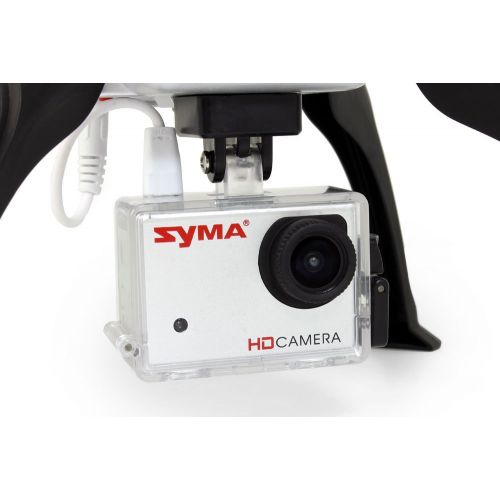 시마 SYMA Syma X8G Headless 2.4Ghz 4CH RC Quadcopter with 8MP HD Camera (Silver)