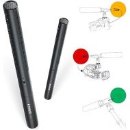 SYNCO Condenser Shotgun Microphone, Mic D1 Video Camera XLR Shotgun Microphone for DSLR Camera Camcorder, Super Cardioid Directional Mic