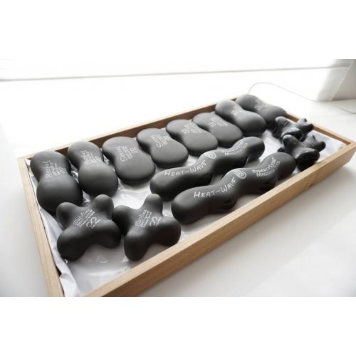  CORE (Set of 5)Onyx Ultra-Smooth SYNERGY STONE Hot Stone Massage Tools