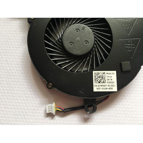 SYW·pcparts Replacement Fan for Dell Inspiron 5565 5567 5767 Series CPU Fan with Heatsink DPN CN-0789DY 0789DY 789DY AT1PJ002FF0