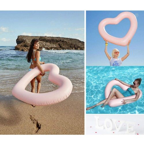  SZHSM Lilo aufblasbare Mode-Sonnenliege-Swimmingpool-Luft-Bett-Strand-Matten-Wasser-aufblasbare Sich hin- und herbewegende Reihe (Farbe : A)