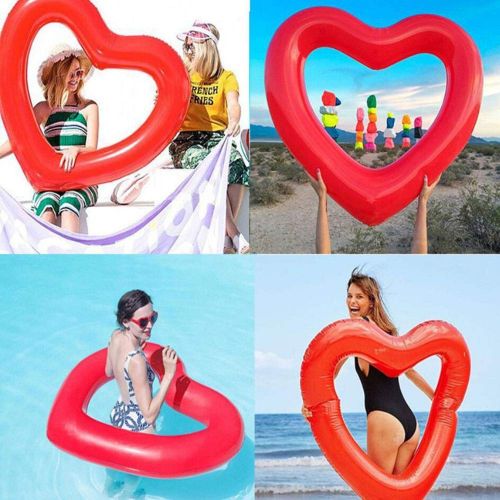  SZHSM Lilo aufblasbare Mode-Sonnenliege-Swimmingpool-Luft-Bett-Strand-Matten-Wasser-aufblasbare Sich hin- und herbewegende Reihe (Farbe : A)