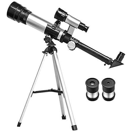  [아마존베스트]SZRWD Beginner telescope, telescope astronomical, refractor, telescope, 360 mm focus, 50 mm diameter, powerful focusing capacity, high resolution, suitable for children and student