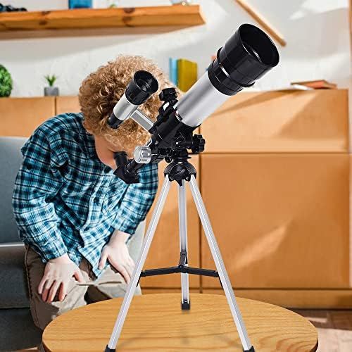  [아마존베스트]SZRWD Beginner telescope, telescope astronomical, refractor, telescope, 360 mm focus, 50 mm diameter, powerful focusing capacity, high resolution, suitable for children and student