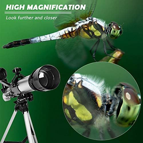  [아마존베스트]SZRWD Beginner telescope, telescope astronomical, refractor, telescope, 360 mm focus, 50 mm diameter, powerful focusing capacity, high resolution, suitable for children and student