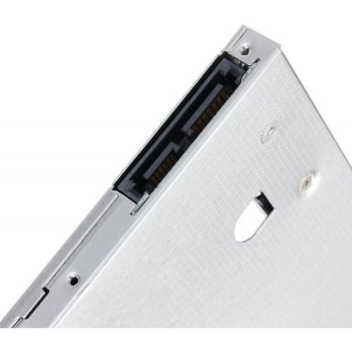  SZYIKUER SATA Hard Drive Caddy, Universal 9.5 mm SATA to SATA 2nd SSD HDD Hard Drive Caddy Adapter Tray Enclosures for DELL HP Lenovo ThinkPad ACER Gateway ASUS Sony Samsung MSI Laptop