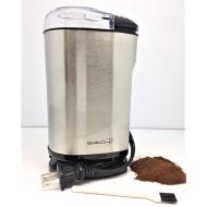 Saachi Electric Powerful Coffee and Spice Grinder, Full Stainless Steel Rust-free Body and Blades