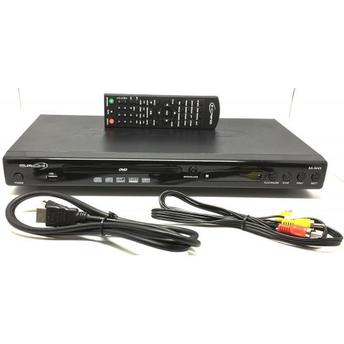  Saachi SA-5440 All Multi Region Free DVD Player HD 1080p Up-Conversion Plays PALNTSC Regions 0-9, USB, DIVX, XVID, AVI, HDMI Cable, Black