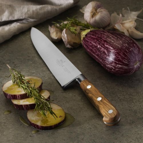  Sabatier Olivewood Stainless Steel Chef Knife, 8-Inch