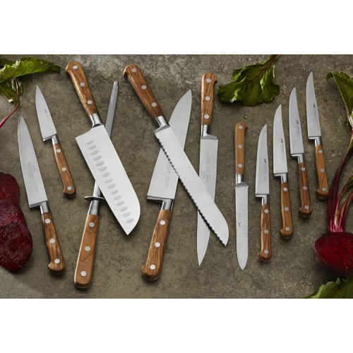  Sabatier Olivewood Stainless Steel Chef Knife, 8-Inch