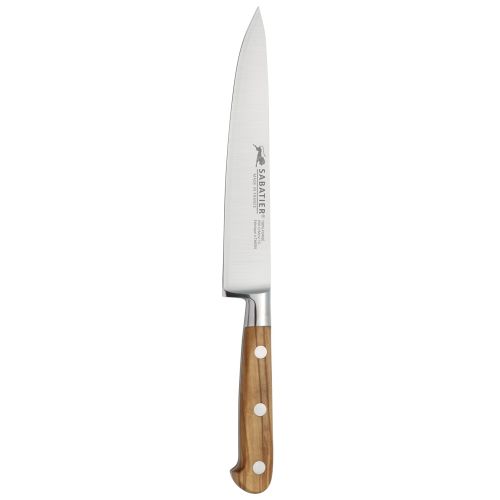  Sabatier Slicer Knife, 8-Inch, Olivewood