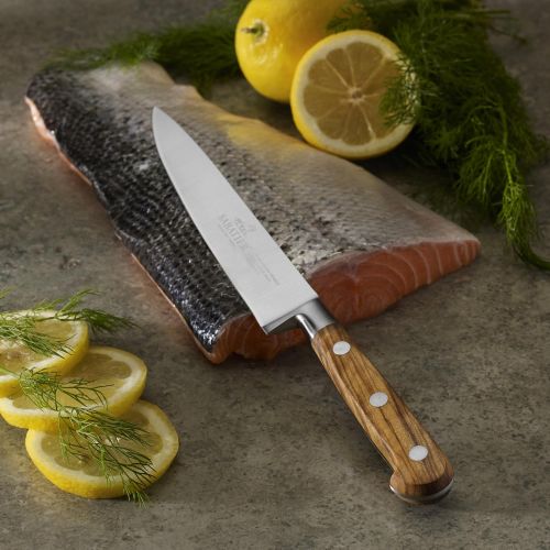  Sabatier Slicer Knife, 8-Inch, Olivewood