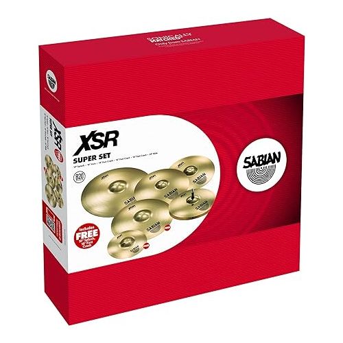  SABIAN XSR Super Set w/10