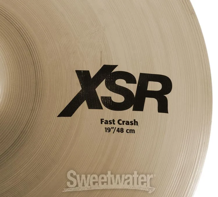  Sabian 19 inch XSR Fast Crash Cymbal