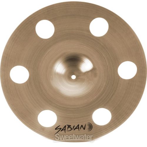  Sabian 16 inch AAX O-Zone Crash Cymbal - Brilliant Finish