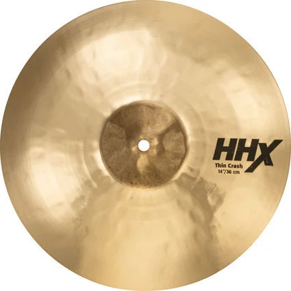  Sabian 14 inch HHX Thin Crash Cymbal - Brilliant Finish