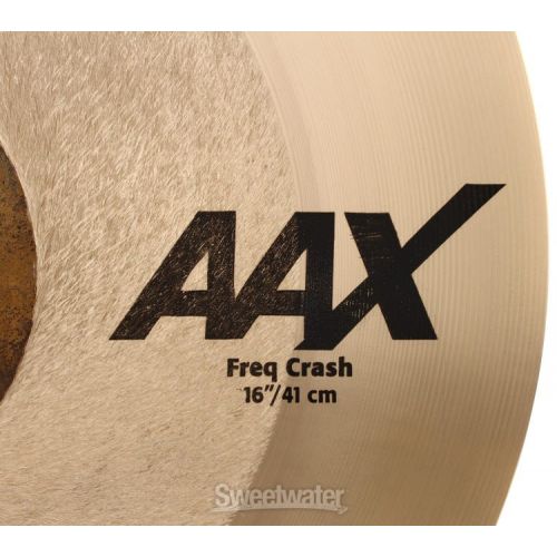  Sabian 16 inch AAX Freq Crash Cymbal