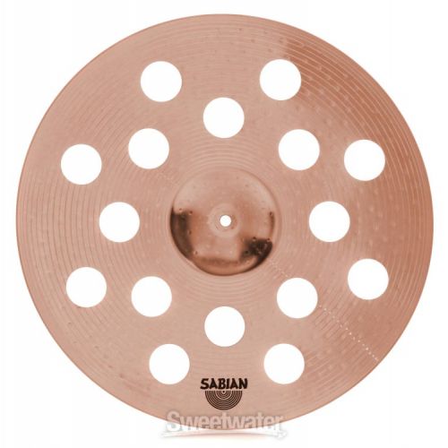  Sabian 18 inch B8X O-Zone Crash Cymbal